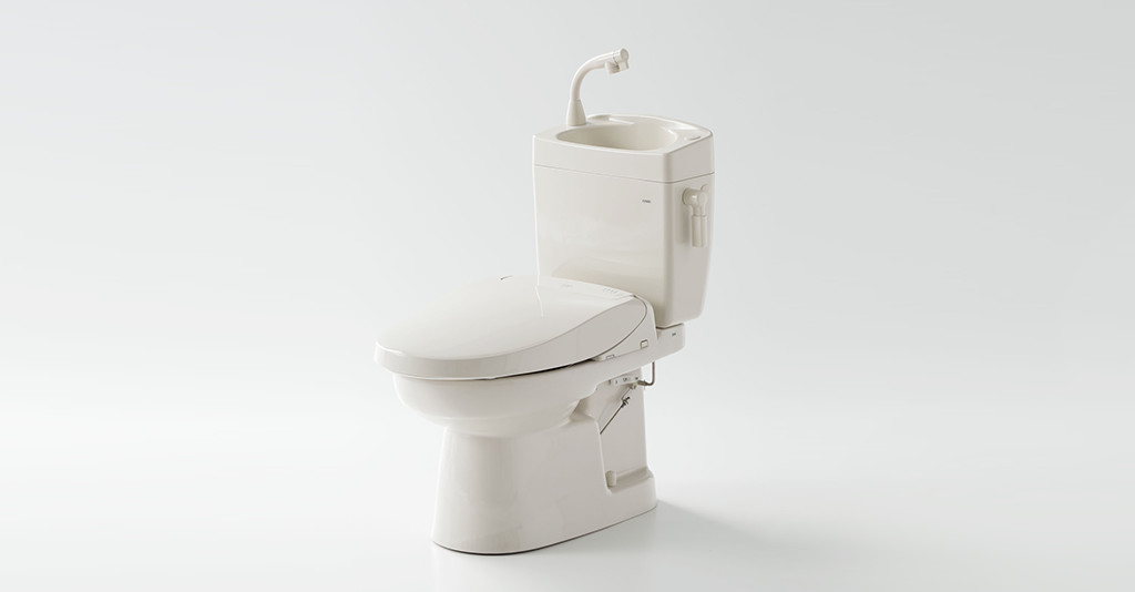 Panasonic 簡易水洗便器 簡易水洗トイレ クリーンフラッシュ「ソフィアシリーズ」 FZ400-N00(手洗なし)・ビューティートワレセット  ダイワ化成 トイレ