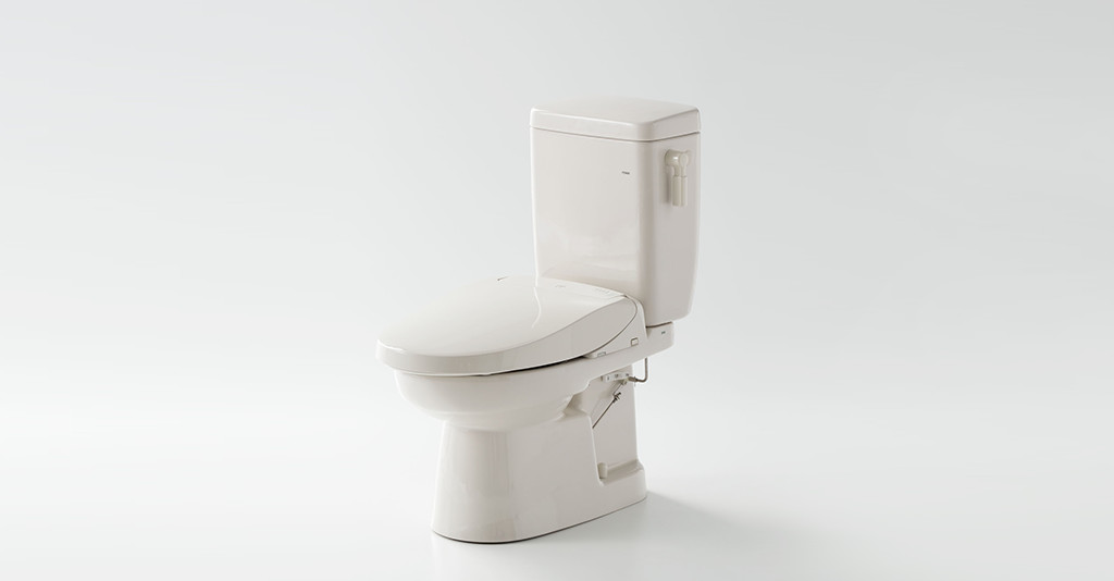 くつろぎカフェタイム ダイワ化成 簡易水洗便器 FZ400-H07 標準便座付き 手洗い付 トイレ レギュラーサイズ 